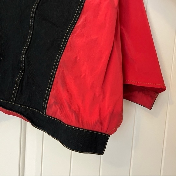 Koché Black Oversized Denim Jacket - Picture 11 of 14